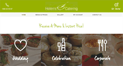 Desktop Screenshot of helenscatering.com.au